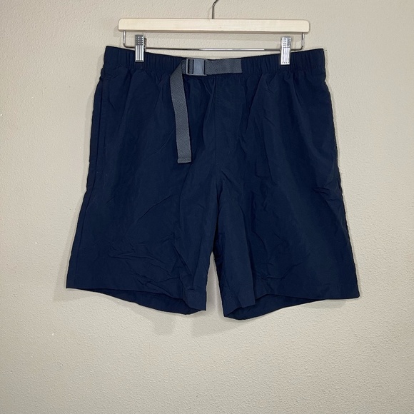 Columbia omni-shade black swim trunks w/ adjustable waist and inner mesh lining - Picture 1 of 10